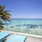 KotNor terrasse sun beds sea view