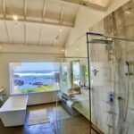 Villa Brisa bathroom with sea view