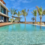 Pointe Azur private pool area