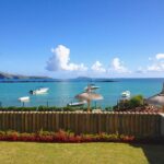 Villa Coralie beachfront garden