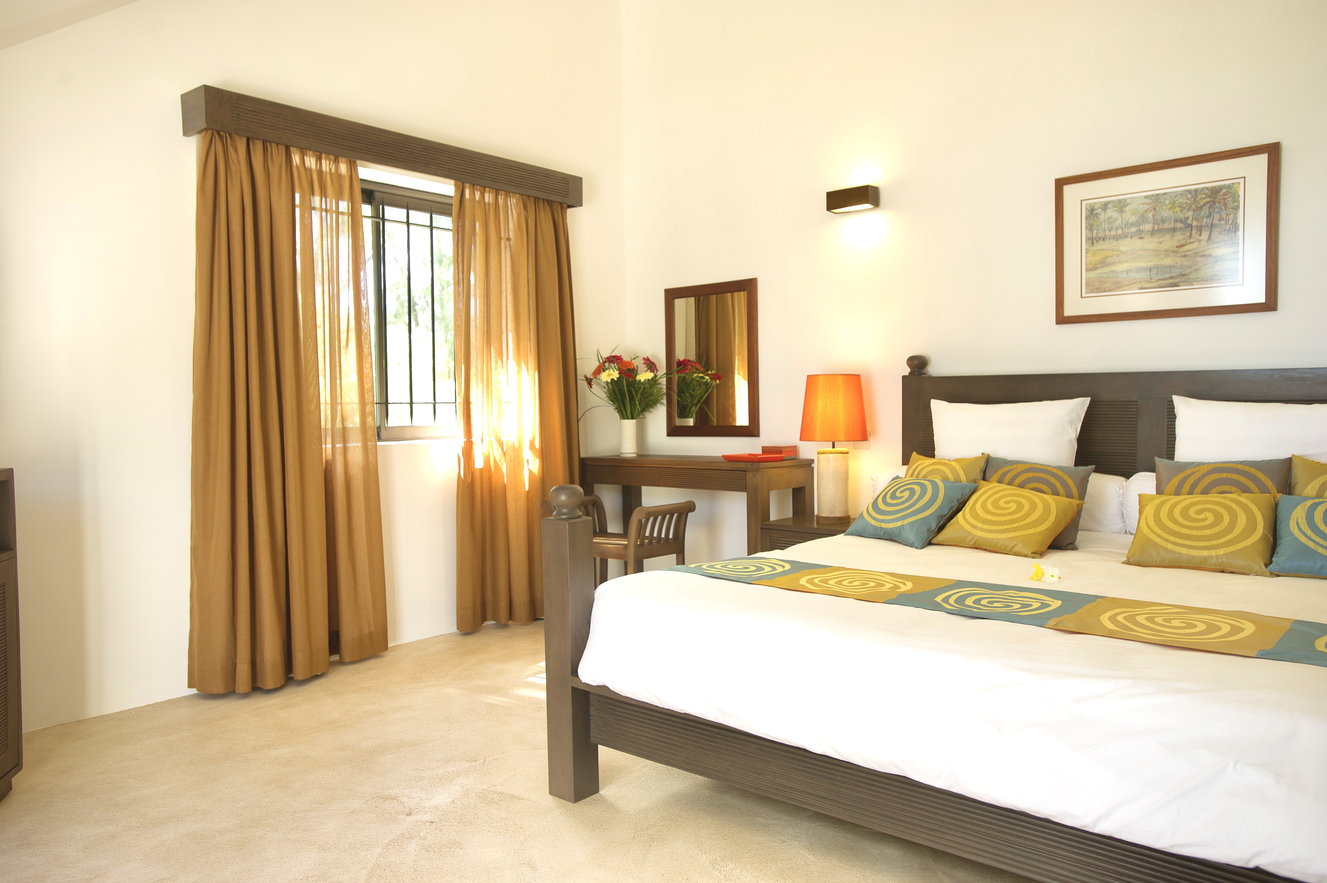 master bedroom with tv ensuite