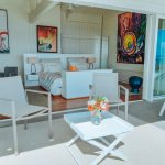 Villa Brisas beachfront master bedroom terrasse