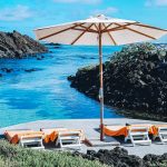 Villa Brisas beachfront sun bathing platform